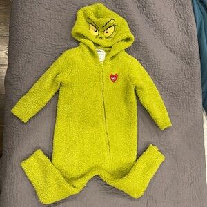 Posh Peanut Dr Seuss Grinch Cuddle Hooded Romper 18-24 EUC